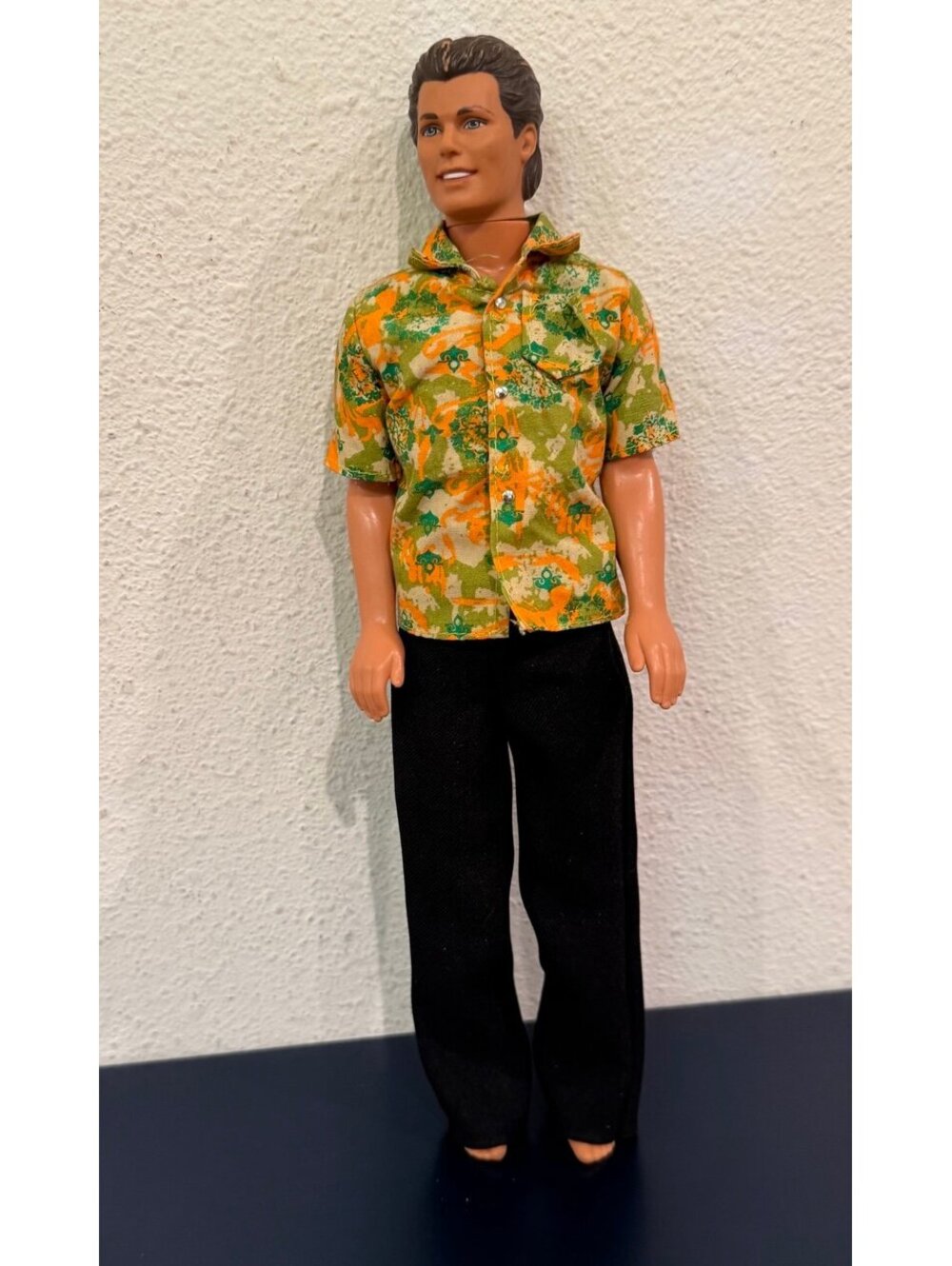 Vintage Mattel Barbie Ken Doll Figure 1968 Body 1999 Head